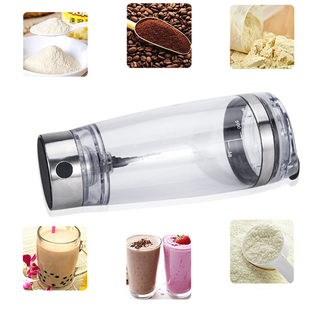 Travel Electric Protein Powder Mixing Cup Battery Automatic Shaker