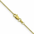 thumbnail image 4 of 10K Yellow Gold .9mm D/C Cable Chain (16 X 0.9) Made In South Africa 10pe326-16, 4 of 5