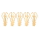 thumbnail image 5 of 100 Piezas Lindos Clips De Papel, Apariencia Exquisita, Clips De Papel Metálico Luz Adecuado Portátil Para La Clasificación De Documentos Con Forma De Bombilla, 5 of 7
