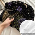 thumbnail image 4 of Cal.King Size Fitted Sheet Set - Mystic Flowers 3 Piece Bedding Sets 16" Deep Pocket Fitted Sheet with 2 Pillowcases, Retro Farmhouse Botanical Plants Butterfly Brushed Microfiber Hotel Bed Sheets, 4 of 9