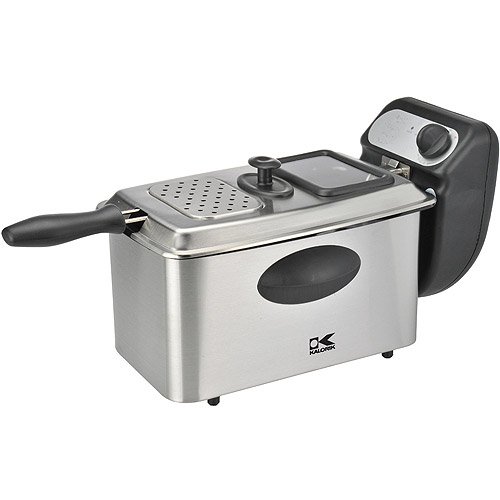 Kalorik 4Liter Deep Fryer, Stainless Steel