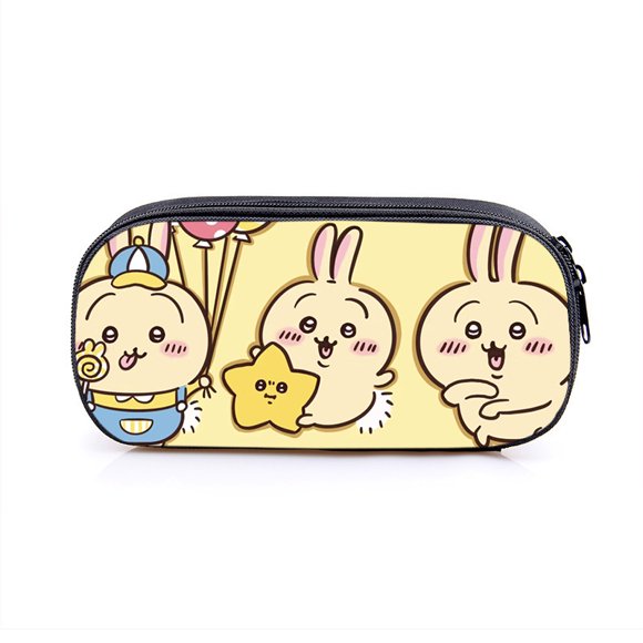 chiikawa Trousse Haute pour Étudiants Enfants Tissu Dessin Animé Trousse simple