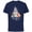 Navy, variant on Princess Sparkle Squad Winter Holiday Castle - Short Sleeve Cotton T-Shirt for Adults - Customized-Navy