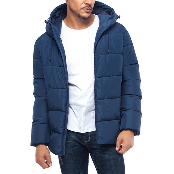 Kwadrant bedrijf Pennenvriend Rokka&Rolla Men's Heavy Winter Coat Thermal Heat Puffer Jacket - Walmart.com