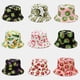 thumbnail image 3 of Unisex 100% Algodón Packable Bucket Hat Sun Hat Colores Lisos Para Hombres Mujeres Feliz Sencillez, 3 of 3