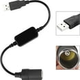 thumbnail image 4 of NAOJIE 12" USB to Cigarette Lighter Adapter,12V Cigarette Lighter Socket for Driving Recorder,GPS,Dash Camera,Perfect USB to Cigarette Lighter Plug Car Accessories, 4 of 7