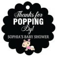thumbnail image 1 of 100 PCS Baby Shower Favor Thank You Tags Custom Gift Papper Hang Tags - Colors Available, 1 of 1