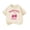 Beige A, variant on Girls T Shirts Cherry Print Cotton Short Sleeve Round Neck Breathable Tee for 3-14 Years Summer Sweet Style Lovely Design
