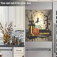 thumbnail image 6 of Coolnut Halloween Full Moon Night Pumpkin Dishwasher Magnet Cover for The Front Door,Reusable Refrigerator Door Decor Magnet Sticker for Kitchen Home Decor 23" x 26", 6 of 6