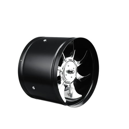 

8 Exhaust Fan Home Silent Inline Duct Fan Booster Bathroom Extractor Blower Pipe Air Ventilation System Kitchen Wall Fan