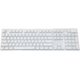 thumbnail image 1 of 104Pcs/Set Double Shot Keycaps Universel Ergonomique Rétro-Éclairé Keycaps DIY pour Clavier Mécanique (Seulement Keycap) Blanc, 1 of 7
