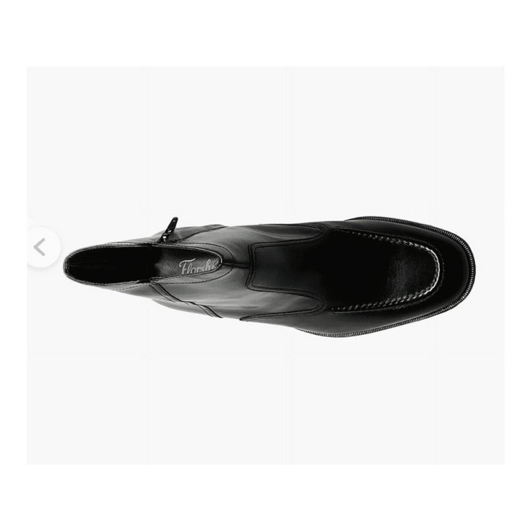 Florsheim Essex Boot Mens Boot Black Leather Side Zipper Moc  display picture 2
