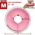 thumbnail image 2 of YSTINNG Inflatable Dog Collar-Soft Protective Cone for Dogs After Surgery,Dog Donut Collar Suitable for Dogs and Cats,Dog Cone Collar to Prevent Pets from Touching Stitches,Wounds and Rashes(Pink,M), 2 of 6
