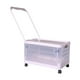 thumbnail image 1 of Contenedor de almacenamiento con ruedas y asa Caja de almacenamiento Plegable Multiusos Portátil Claro, 1 of 9