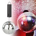 thumbnail image 3 of Adorno de Espejo Hugo Bola de Disco 6 Pulgadas, 3 of 10