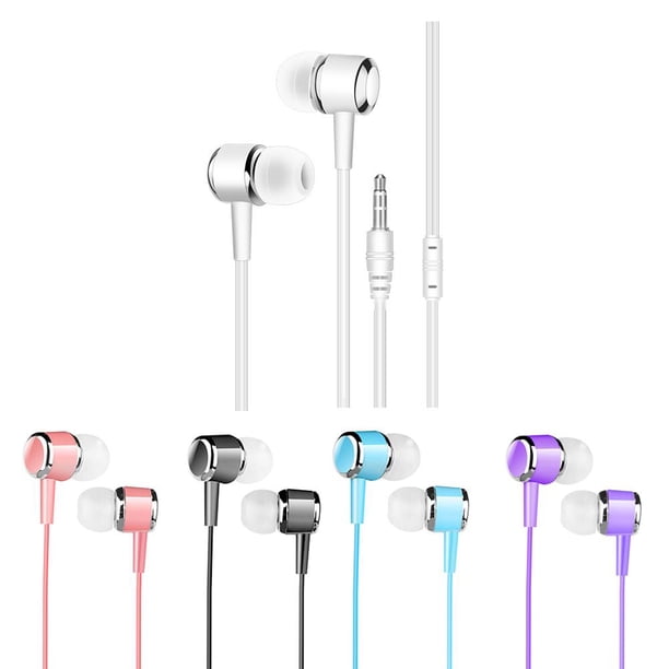 Auriculares intrauditivos universales Auriculares de música Auriculares de 3,5 mm negro Ndcxsfigh Para estrenar