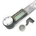 thumbnail image 3 of Jinsinto Digital Angle Finder 0-360° Digital Inclinometer Stainless Steel Angle Protractor Ruler with LCD Display for Woodworking Construction Repair，1pcs, 3 of 5