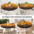 thumbnail image 7 of Orange Halloween Bats Round Fitted Tablecloth with Elastic Edge,Dining Table Cover Waterproof,Outdoor Round Tablecloth for Camping,Dining,Indoor and Outdoor, 7 of 7