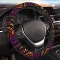 thumbnail image 3 of Picia A Bright Abstract Car Steering Wheel Cover, Non-Slip, Breathable, Universal 15 inch, 3 of 7