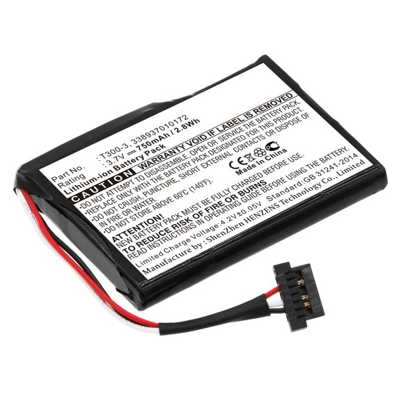 Batteries N Accessories BNA-WB-L4223 GPS Battery - Li-Ion, 3.7V, 750 mAh, Ultra High Capacity Battery - Replacement for Magellan 338937010172 Battery