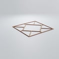 thumbnail image 4 of Ekena Millwork 15 3/8"W x 15 3/8"H x 1/4"T Medium Hudson Decorative Fretwork Wood Wall Panels, Red Oak, 4 of 18