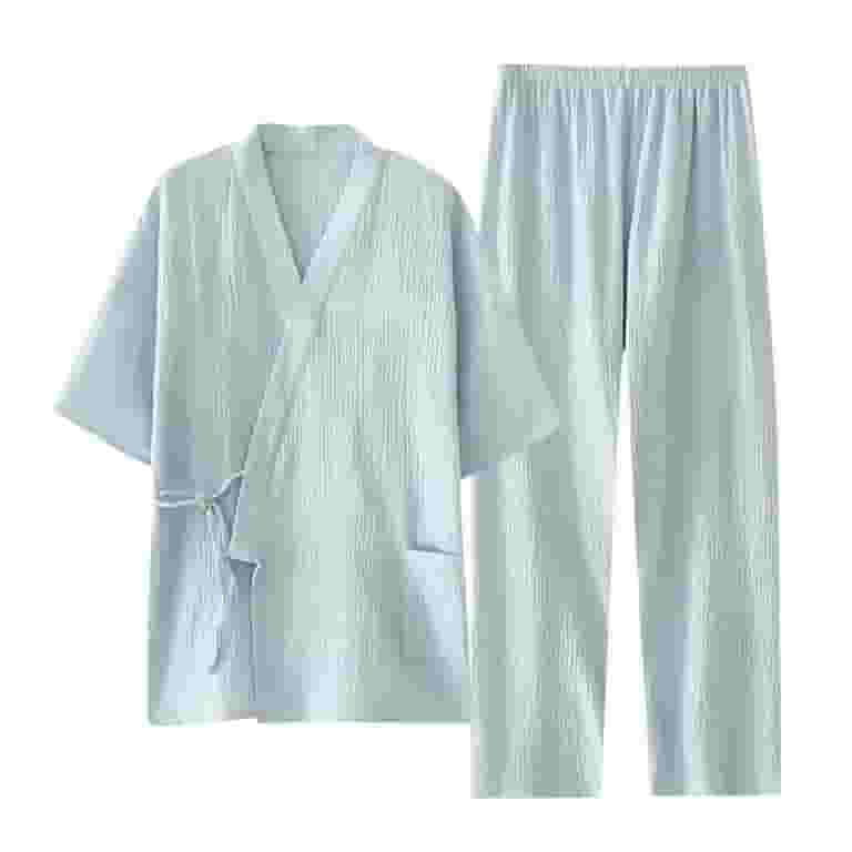 ★SPAO★ COMFORT Seersucker Short Sleeve Pajamas SPLOF37A10 Zunfeo 2 Piece Women Pajama Set Comfort Seersucker Short