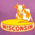 thumbnail image 3 of CafePress - Vintage Wisconsin Cheese T Shirt - Women's V-Neck Dark T-Shirt, 3 of 4