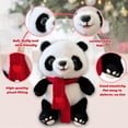 thumbnail image 7 of Cute Panda Stuffed Animal, Realistic Plush Toy Doll with Gray Scarf - for Kids, Boys, Girls, Birthday Gifts, Home Decor, Playtime, Collectibles, 7 of 7