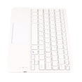 thumbnail image 1 of Teclado inalámbrico con panel táctil, teclado Bluetooth con panel táctil Teclas de teclado inalámbrico Bluetooth Teclado Estándares líderes en la industria, 1 of 9