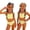 Yellow, variant on CCRFTGI Swimsuit for Kids Girls Size 6-7 Two Piece Sets Swimming Bathing Suits Beach Vacation Striped Bikinis Cute Summer Girls Clothes Swimsuits Swimwear Light pink 5-6 Years