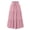 #16Pink, variant on Women's Elastic Waist Tiered Midi Skirt Drawstring High Waist Ruffle Flowy A Line Skirt Army Green S
