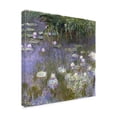 thumbnail image 2 of Monet 'Water Lilies' Outdoor All-Weather Wall Decor, 2 of 7