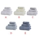 thumbnail image 4 of Naiovety Nuevo portátil 3 unids/set hogar Hotel algodón toalla manos cara cuerpo agua sudor absorción limpieza secado toalla Suministros de limpieza para el hogar gris claro, 4 of 6