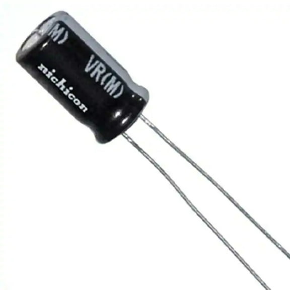 Pack of 5 UVR2A0R1MDD Aluminum Electrolytic Capacitors 100v 0.1uF 20% Radial :RoHS