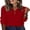 Red, variant on WIHOLL 3/4 Length Sleeve V Neck Blouses for Women Dressy Casual Spring Summer Tops Business Casual Resort Wear