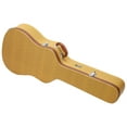 thumbnail image 5 of 41" Folk Guitar Hardshell Case, Durable Acoustic Guitar Carrying Case with Plush Interior & Lockable Latches Yellow, 5 of 11