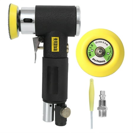 

Pneumatic Polisher Polishing Machine Sanding Eccentric Elbow 2‑Inch / 3Inch (US‑Type Interface)