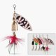 thumbnail image 4 of 5Pcs Spinner Baits Fishing Lures Hard Metal Spinner Baits Swimbait Artificial Hard Metal Lures Gift for Fishing Lover, 4 of 5