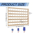 thumbnail image 3 of Wall Mount Hanging 54Thread Holder Multi Spools Sewing Thread Organizer Tool, 3 of 9