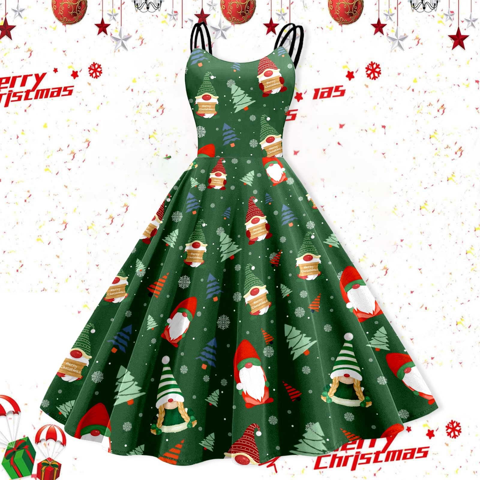 white christmas dresses Red Velvet Long Sleeve Sexy Slit Long Christmas Day Holiday Dress main image 1