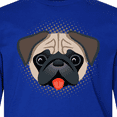 thumbnail image 4 of Inktastic Cute Pug Puppy Dog Long Sleeve Youth T-Shirt, 4 of 5