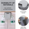 thumbnail image 3 of Cubo de basura plegable TUNC gris 9L Sencillez, 3 of 5