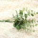 thumbnail image 4 of 4 hojas artificiales de eucalipto, follaje de plantas falsas para el hogar, jardín, oficina, decoración de boda, 4 of 5