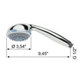 thumbnail image 2 of Nameeks Remer 321GR Remer Collection 2.5 GPM Multi Function Shower Head - Chrome, 2 of 2