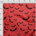 thumbnail image 3 of oneOone Cotton Poplin Twill Red Fabric Halloween Sewing Craft Projects Fabric Prints By Yard 56 Inch Wide, 3 of 4