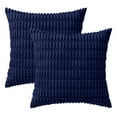 thumbnail image 2 of BallsFHK Corduroy Decorative Throw Pillow Covers Soft Corduroy Striped Square Pillow Case Modern Home Decor For Sofa Living Room Couch Bed, 2 of 3