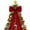 Red, variant on TETOU Extra Large Christmas Tree Topper Bow,20 x 51Inches Big Christmas Wine Red Bow for Christmas Tree Topper Wall Mantle Indoor Party Xmas Decoration