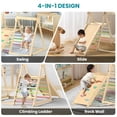 thumbnail image 2 of Gimnasio interior en la jungla BlueWood, 4 en 1, con columpio, tobogán y pared de escalada, 2 of 7