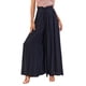 thumbnail image 1 of Pantalones Casuales para Mujer, con Cintura Elástica y Pierna , con Bolsillos. Negro XXL, 1 of 9