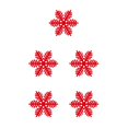 thumbnail image 2 of Wosthever Manteles individuales de Diseño de copos de nieve Aislamiento térmico Estera de comedor Verde antideslizante Bandeja Pad Accesorios Type2 NO2 Wosthever CBP443906, 2 of 5